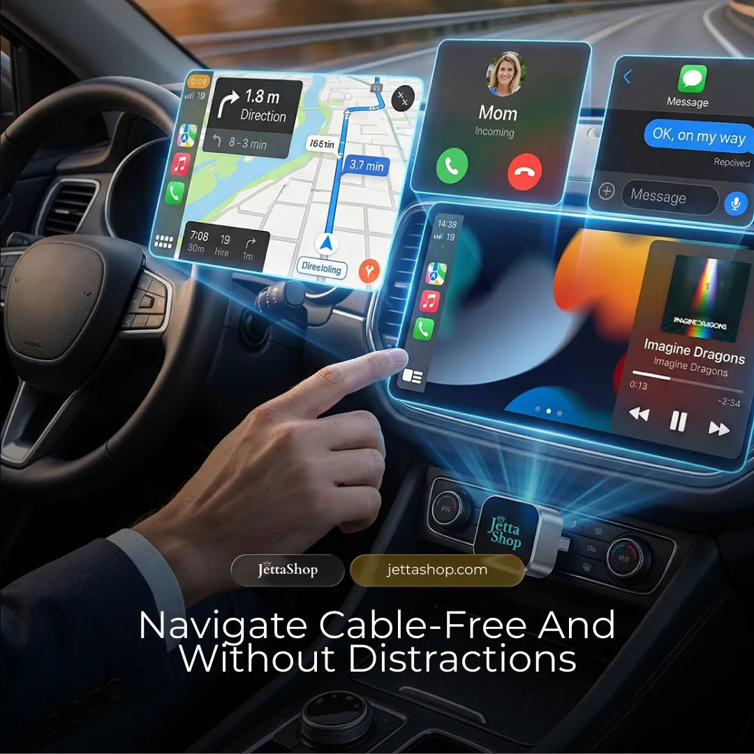 DriveJetta Mini 2.0 — Wireless CarPlay and Android Auto at its Best {LAUNCHING 2026}