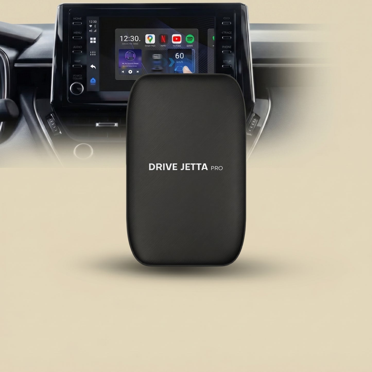 DriveJetta Pro™ — Full Android experience with CarPlay and streaming on your car's original screen [LAUNCHING 2026]